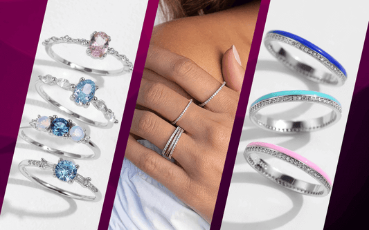 Stylish Birthday Rings Under 150 SAR