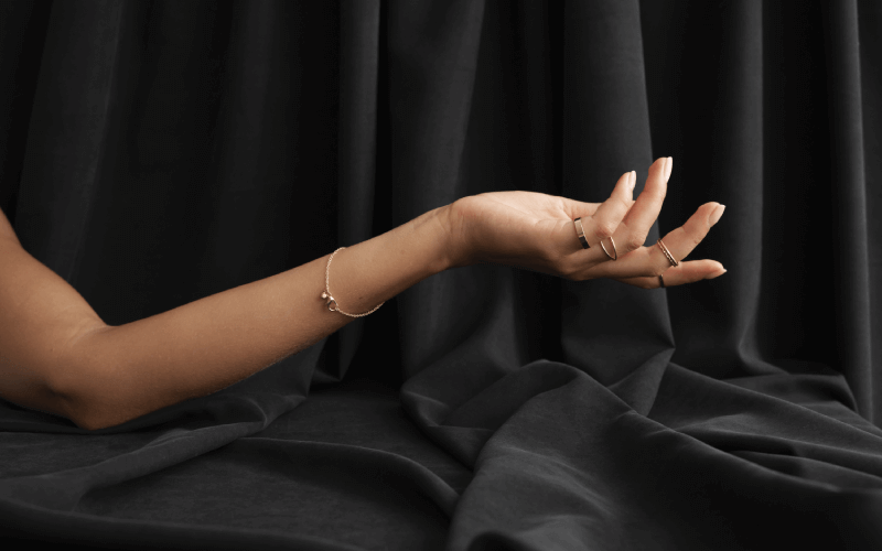 How do we distinguish silver from other metals?