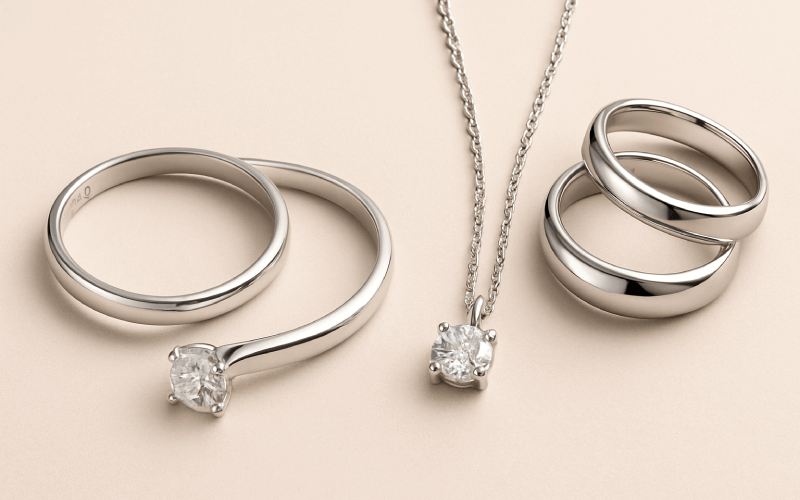 Sterling Silver vs. White Gold