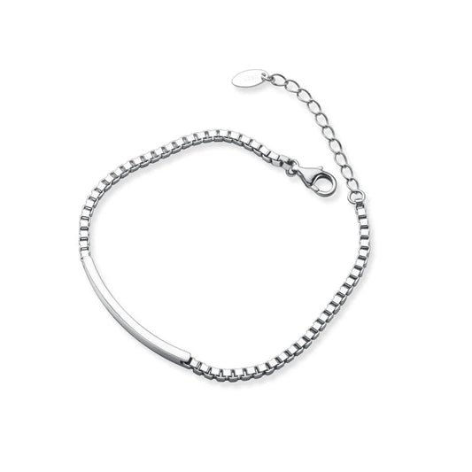 Geometric Rectangle Bar Bracelet