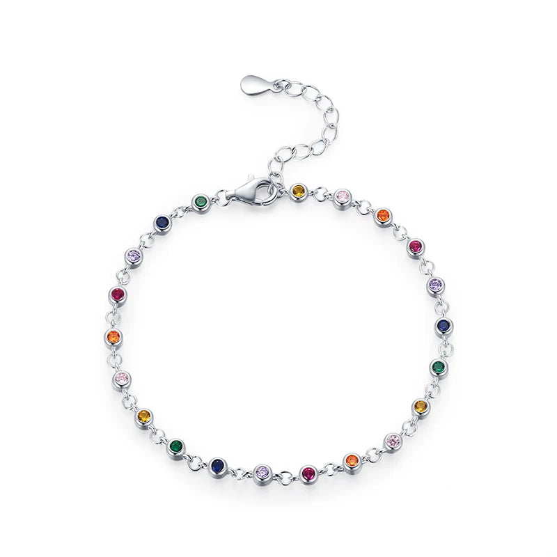 Rainbow Chain-link Bracelet - Sahi