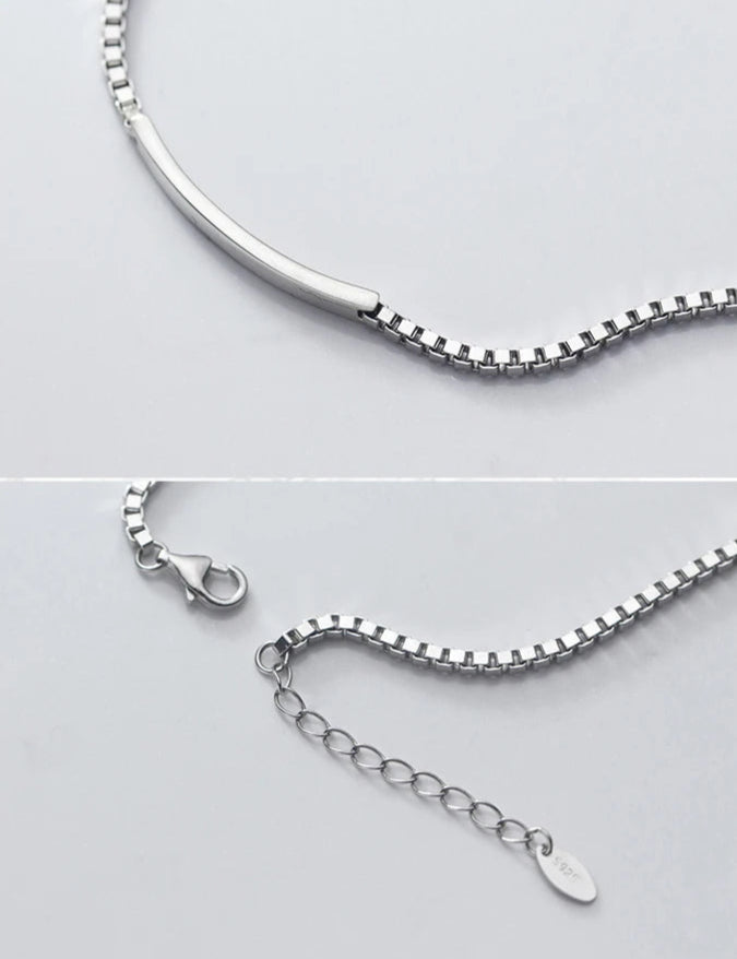 سوار شريط هندسي مستطيل الشكل