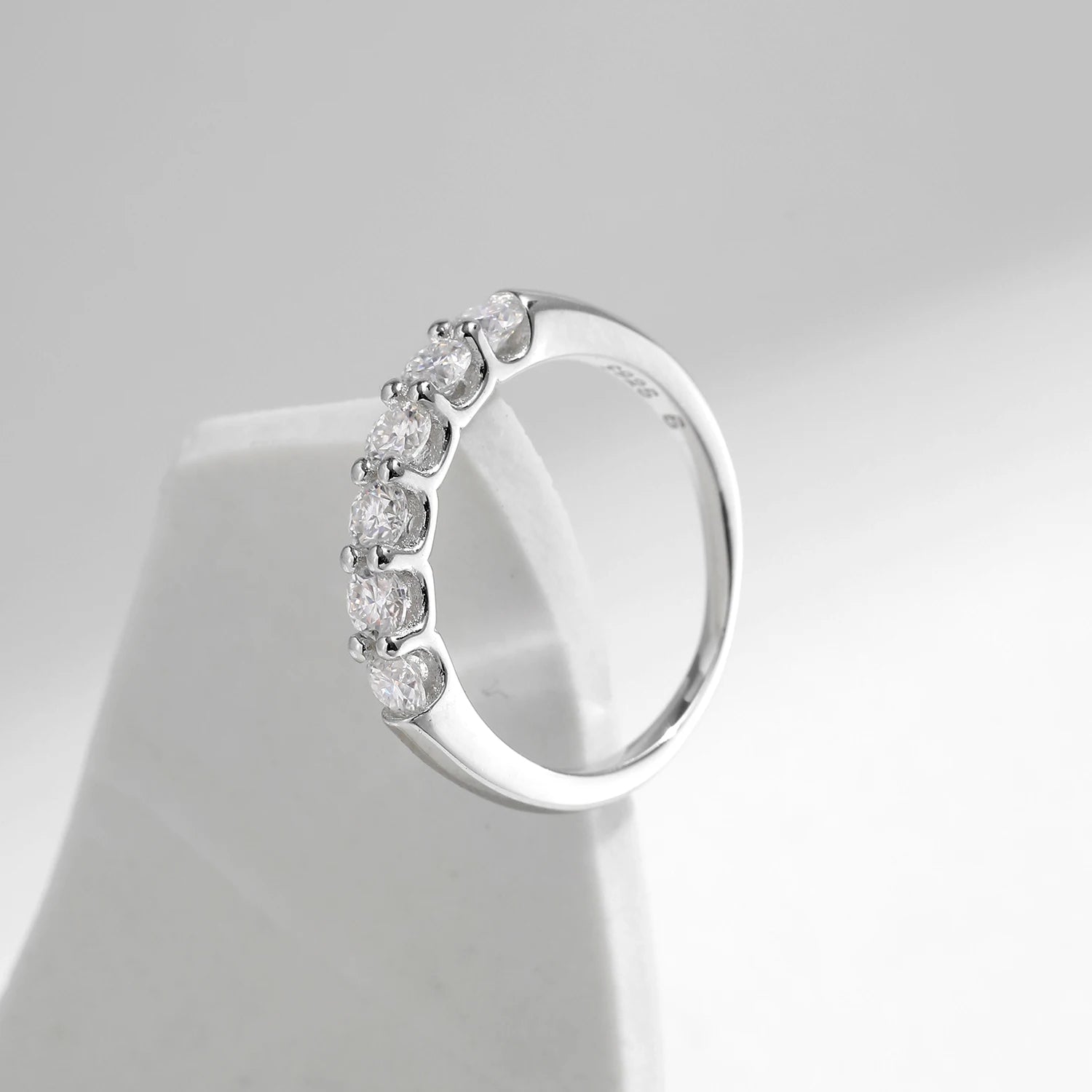 Sterling Silver Eternity Band