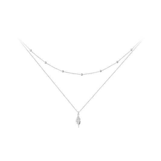 Hilya Two-layer Chain Necklace