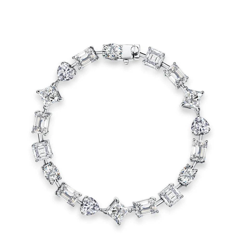 Chunky Moissanite Bracelet - Sahir