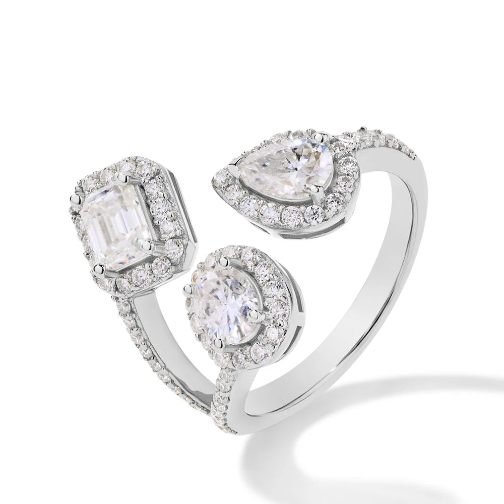 Three-Stone Sparkle Ring