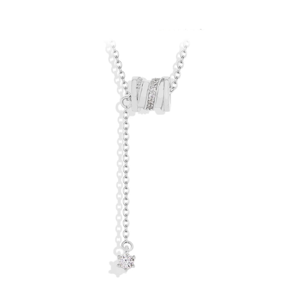 Infinity Wrap Pendant Necklace
