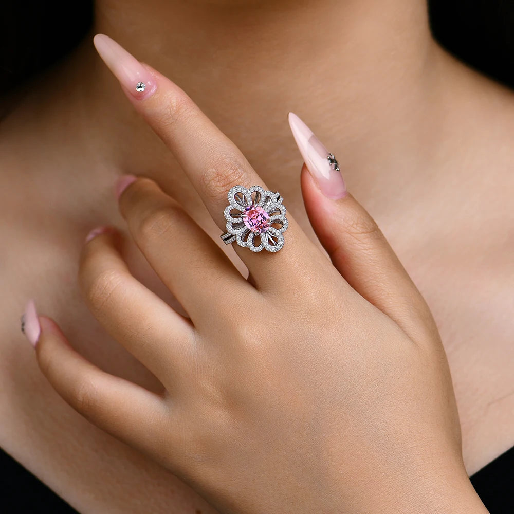 Flora's Promise Moissanite Statement Ring