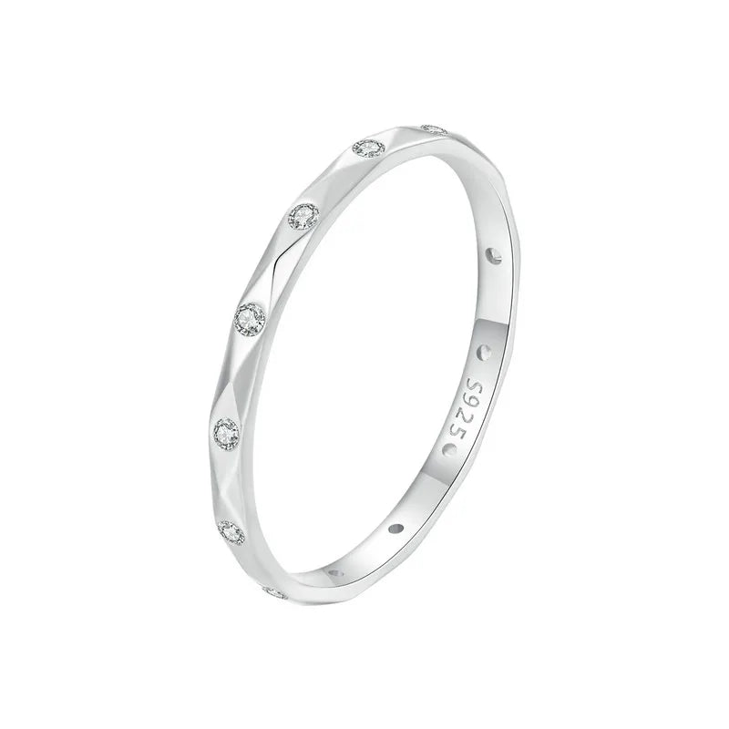 Minimalist Band Ring - Sage