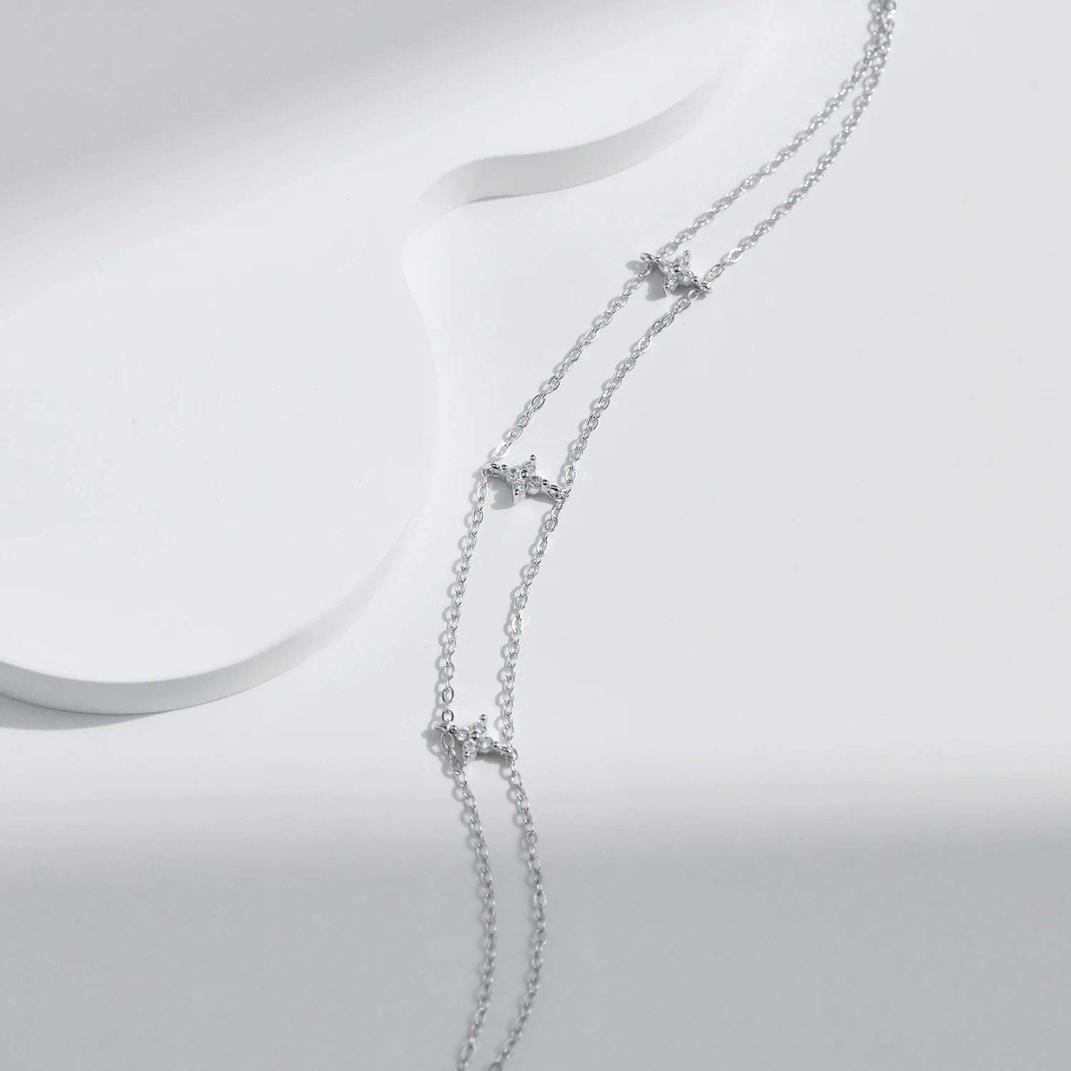 Four Leaf Clover Moissanite Bracelet