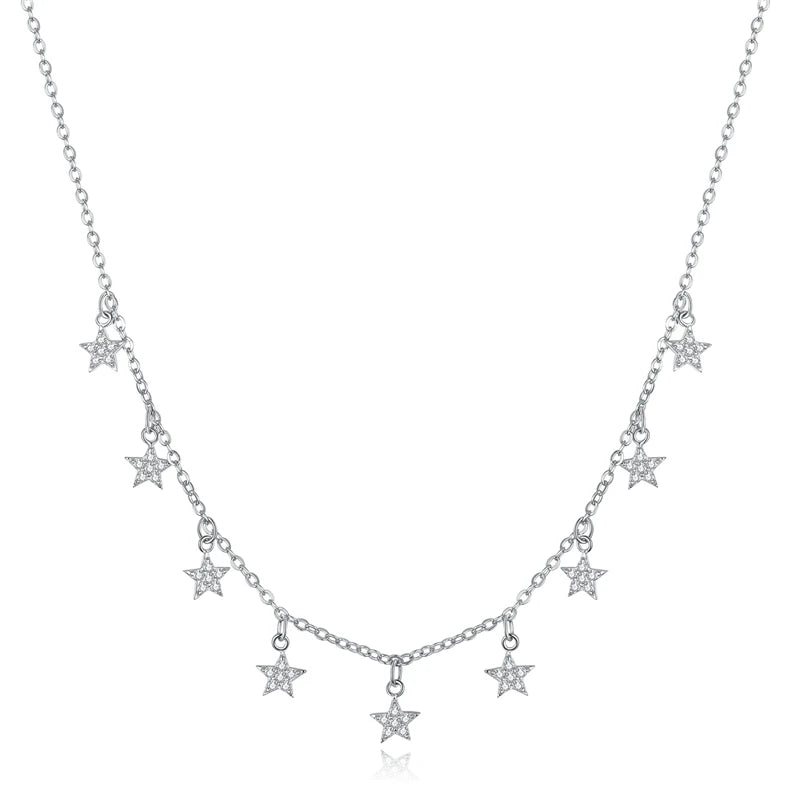 Star Choker Chain Necklace