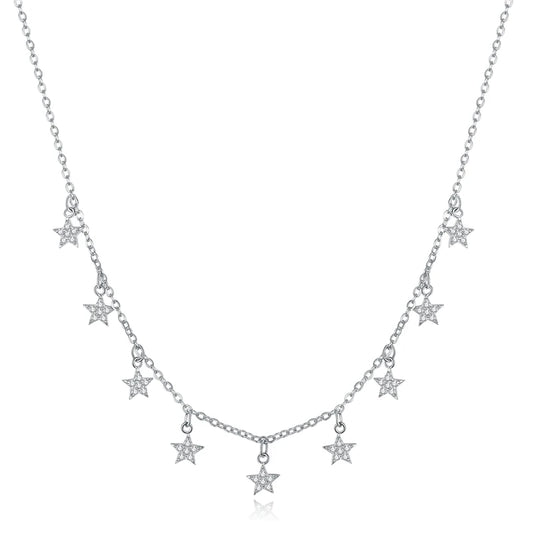 Star Choker Chain Necklace