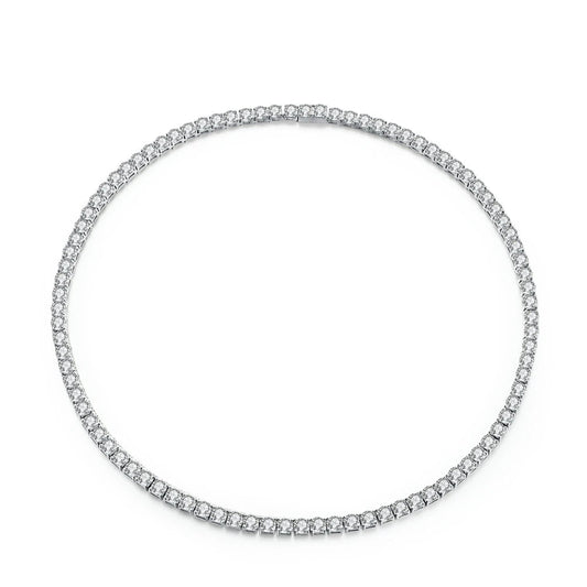 Moissanite Necklace 5mm