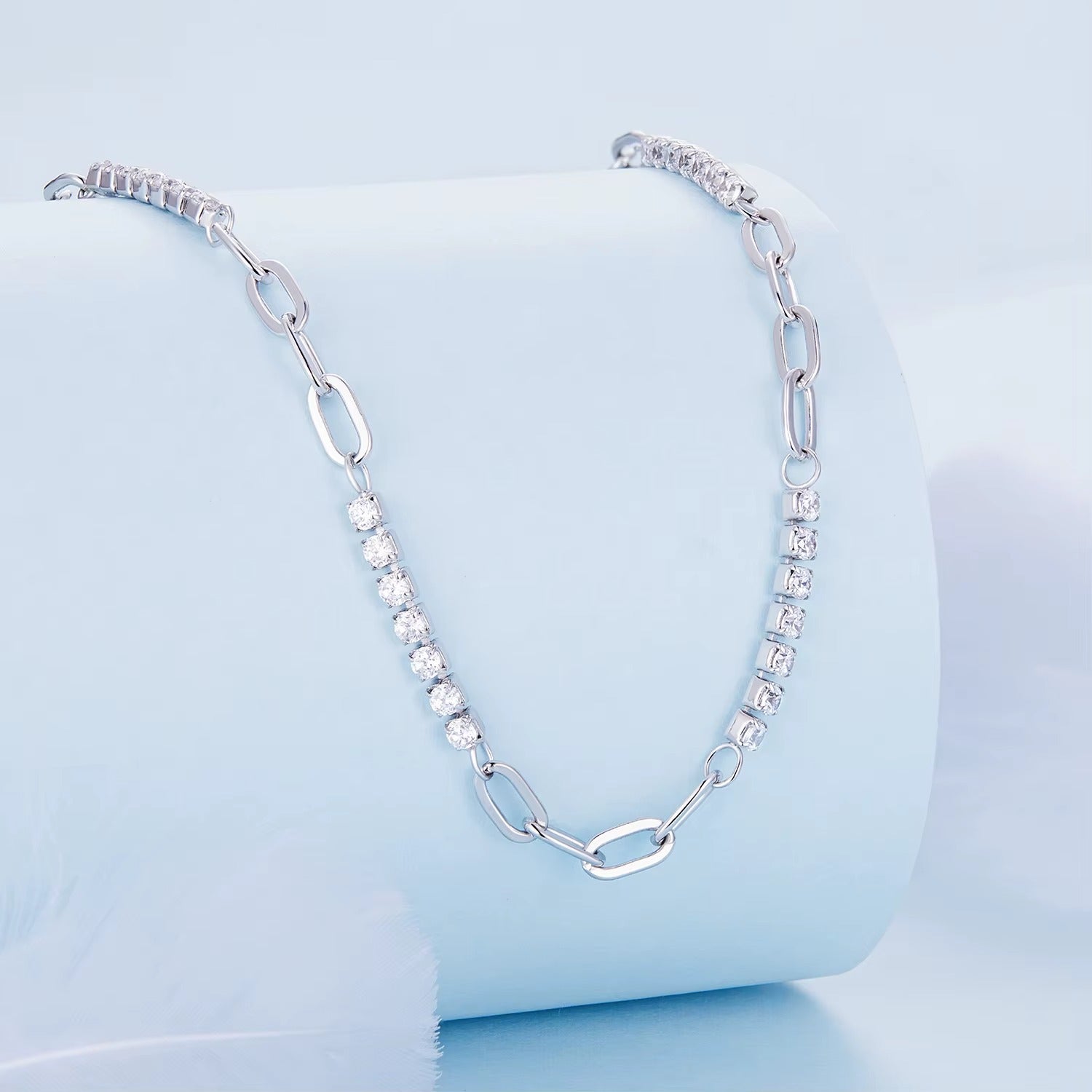 Asfar Barrel Chain Necklace