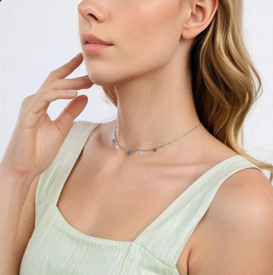 قلادة على شكل قطرات نجوم