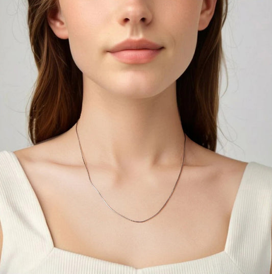 Minimalist Snake Chain Necklace