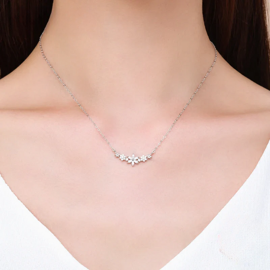 Flower Chain Necklace - Nari