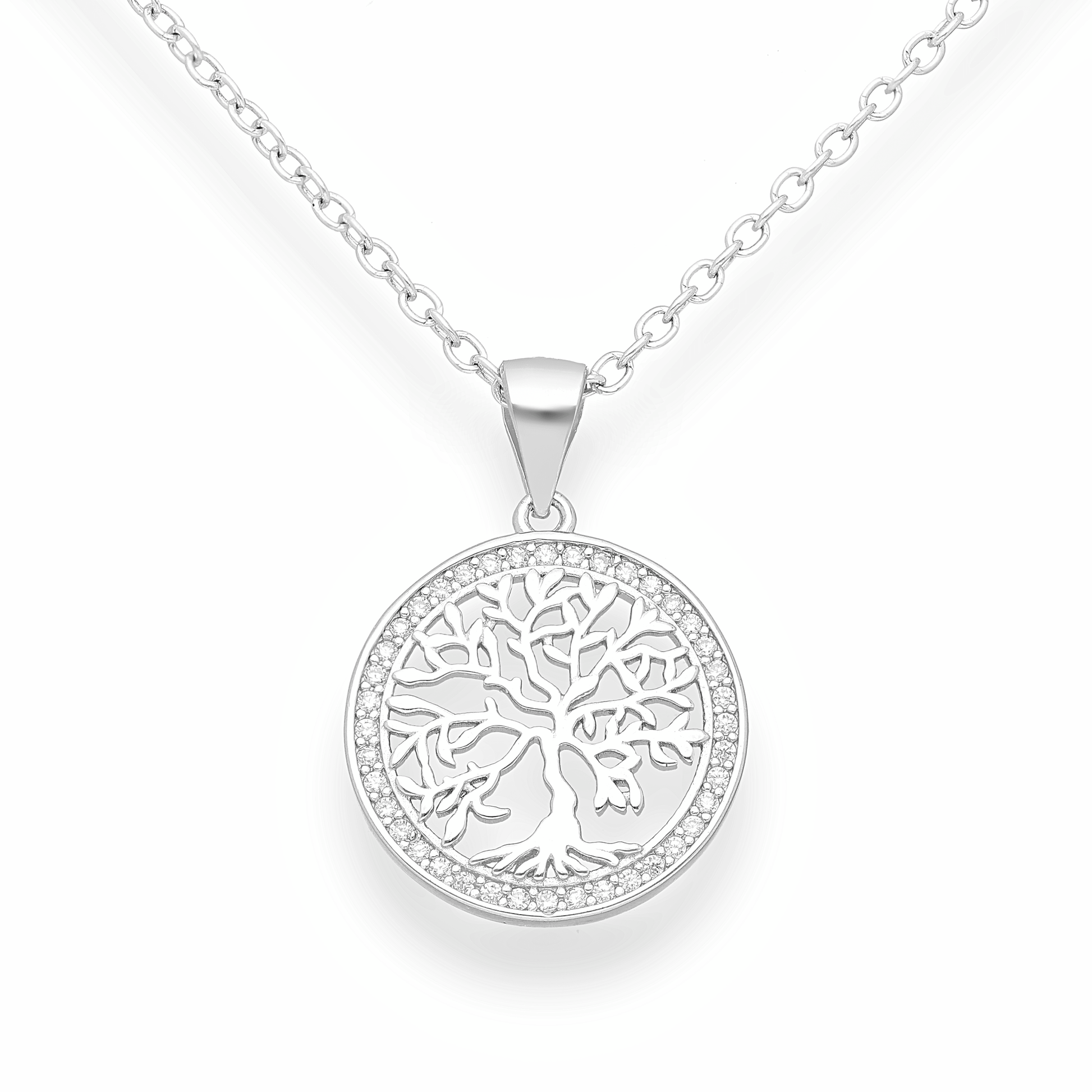 Silver Tree of Life Necklace - Amal