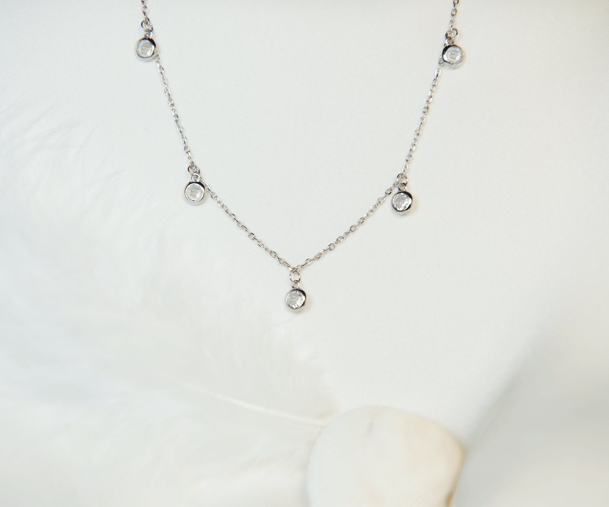 Minimalist Sterling Silver Choker - Aurora