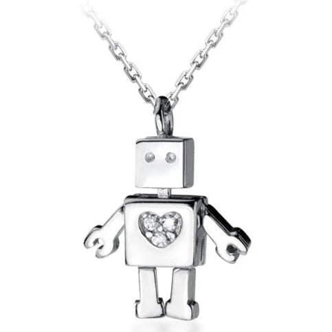 Cute Robot Necklace - Vira
