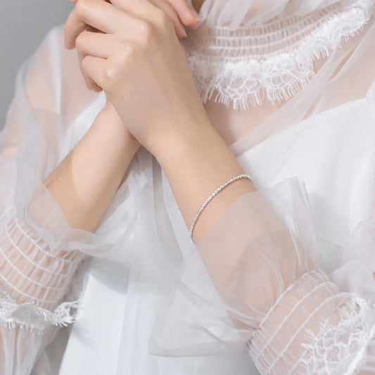 Diamond-Cut Chain Bracelet - Bariq