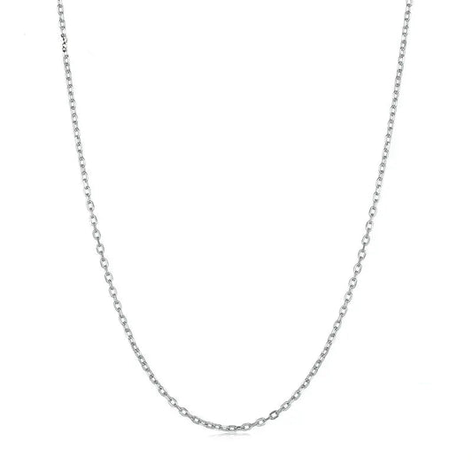 Minimalist Cable Chain Necklace - Geneva