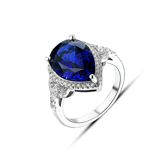 Pear-Shape Statement Engagement Ring