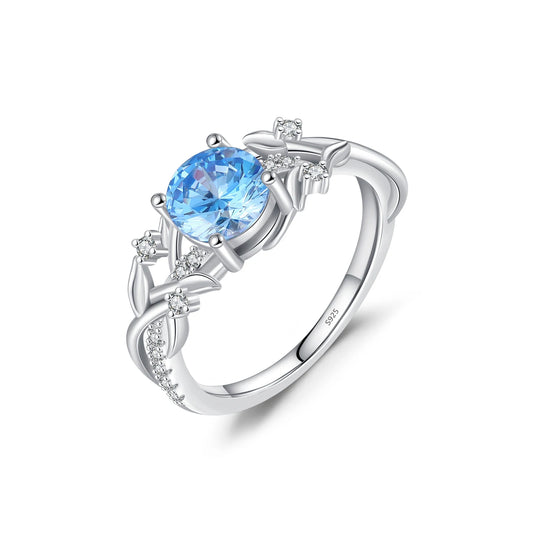 Moonlight Guardian Sterling Silver Ring 