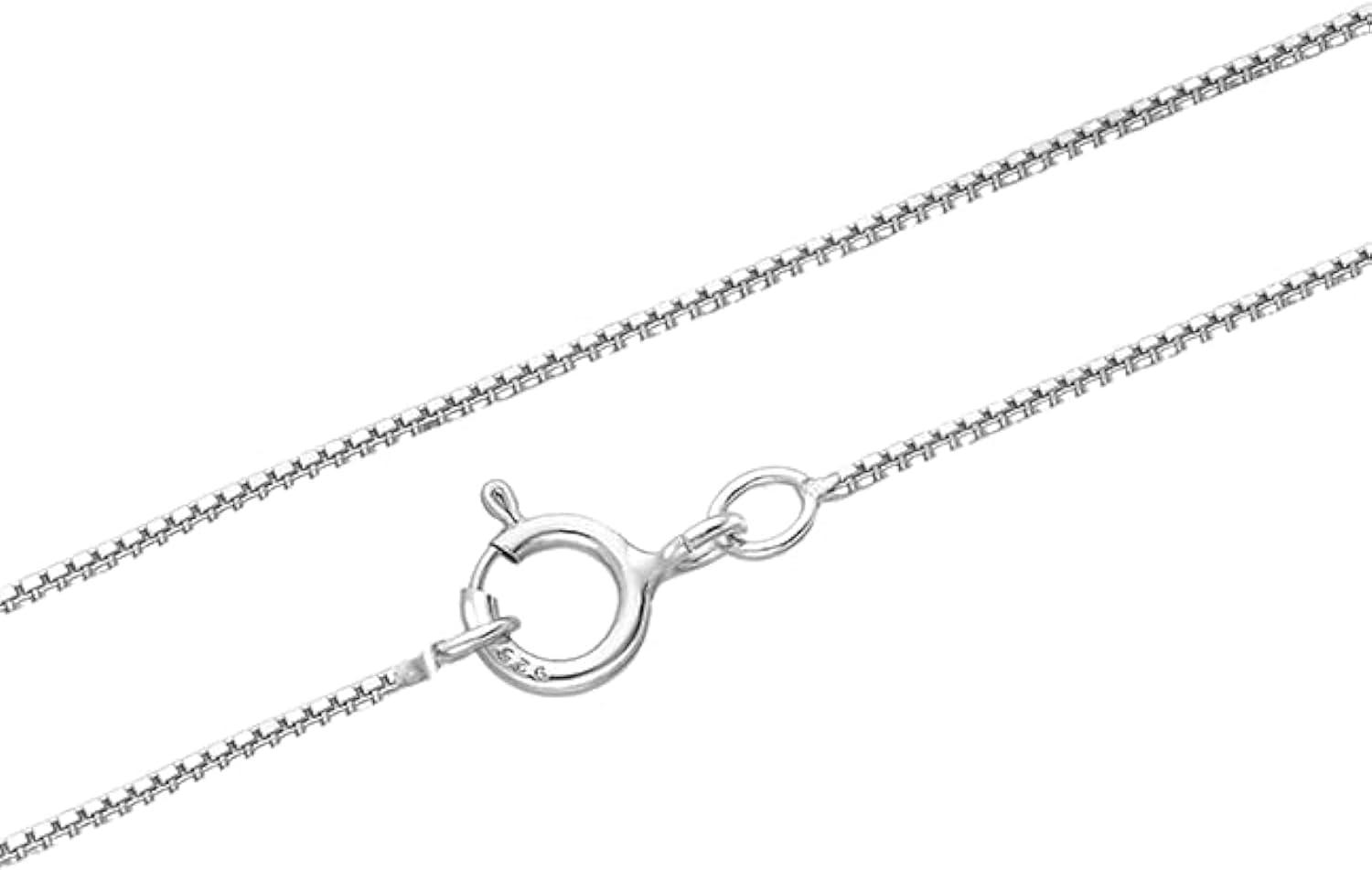 Sterling Silver Cable Chain with extender