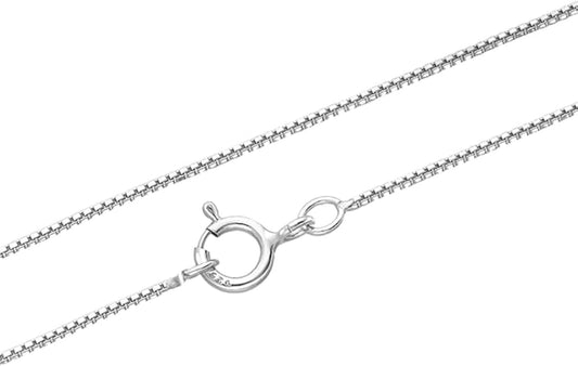 Sterling Silver Cable Chain with extender